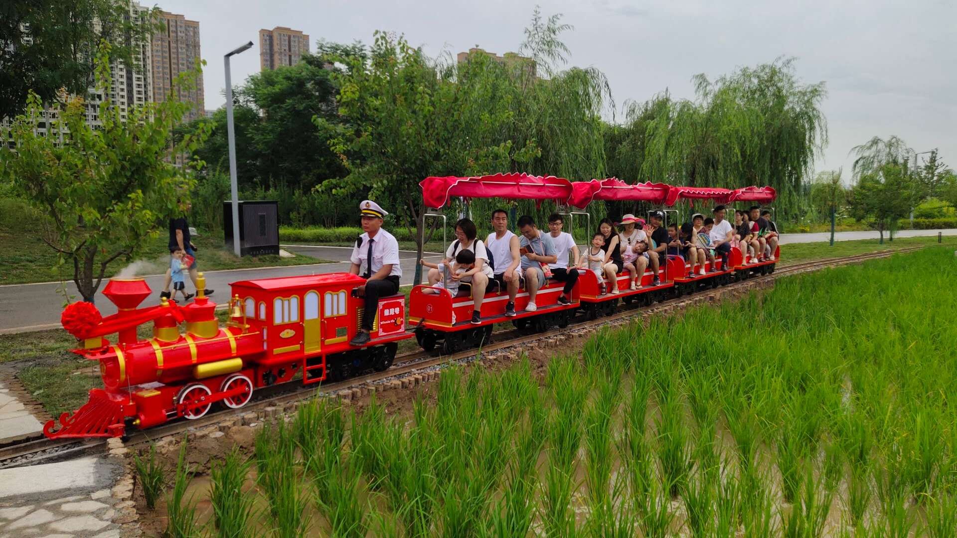 長安公園16座稻田小火車