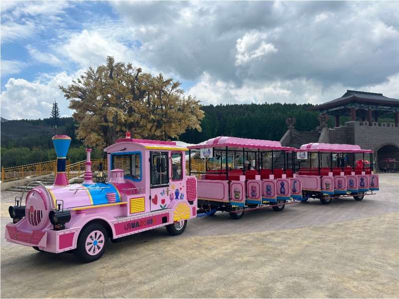 白沙黎族自治縣42座無軌小火車（定制粉元素）